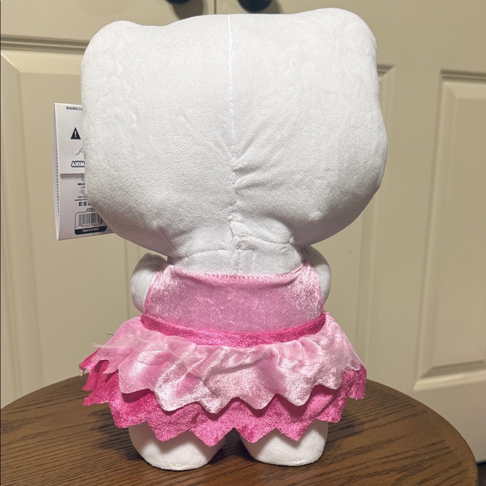Hello Kitty Plush with Pink Bow and Heart - Picture 4 of 4